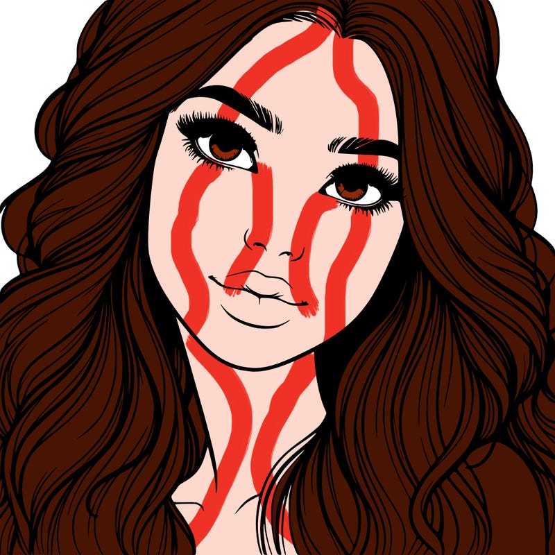 beautiful realistic girl