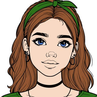 realistic teenage girl