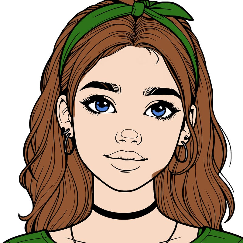realistic teenage girl