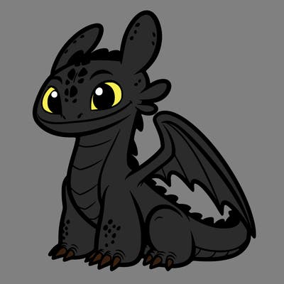 toothless the dragon