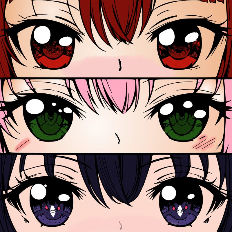 anime eyes