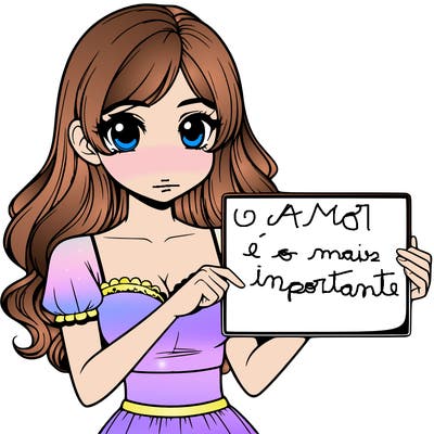 realistic pretty girl holding blank sign