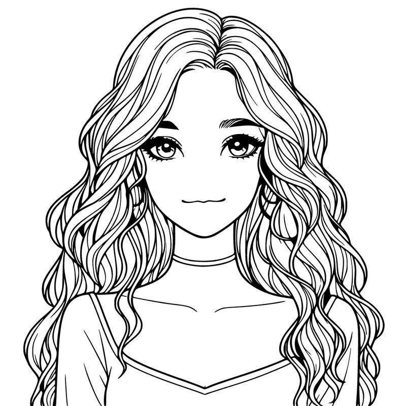 beautiful relistic girl