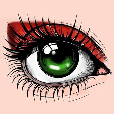realistic eye