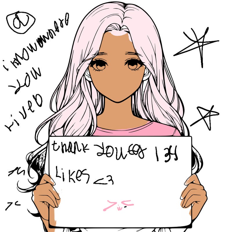 realistic girl with long hair holding a blank sign