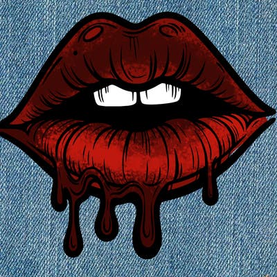 lips that look realistic and drip