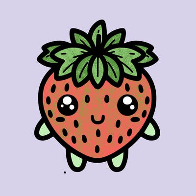 cute strawberry