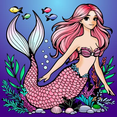 realistic mermaid