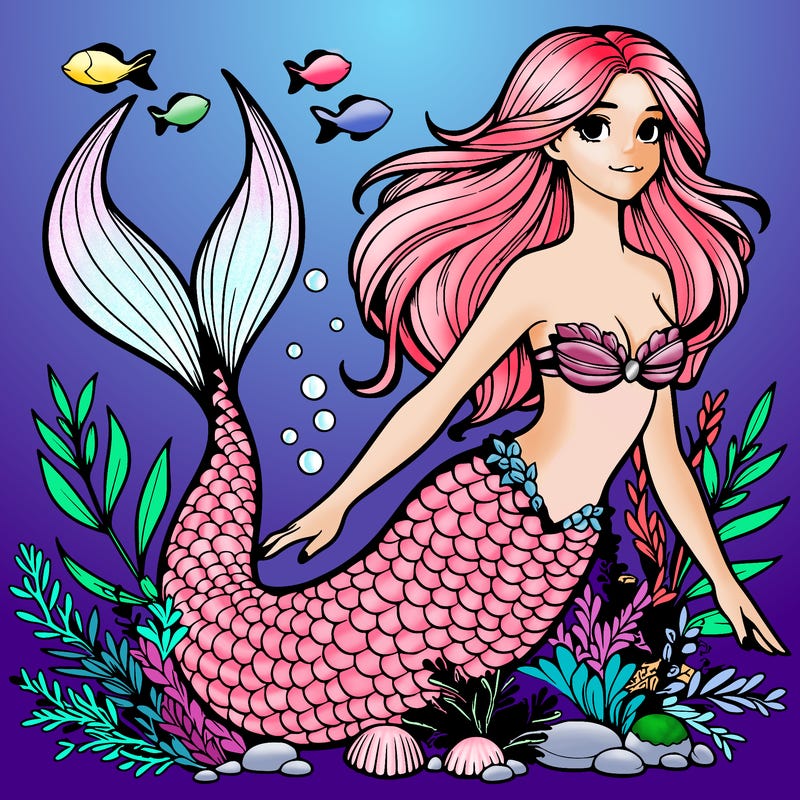 realistic mermaid