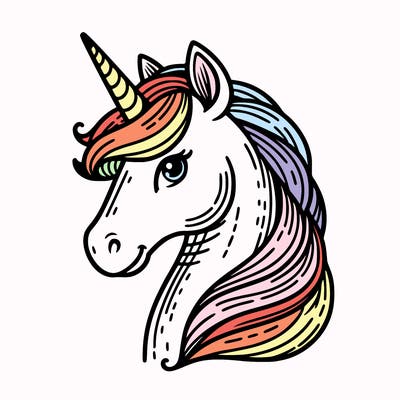 unicorn head