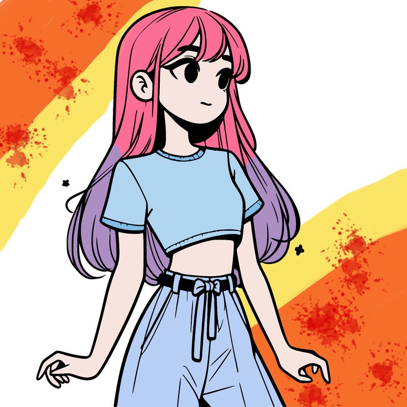 girl in a cute crop top