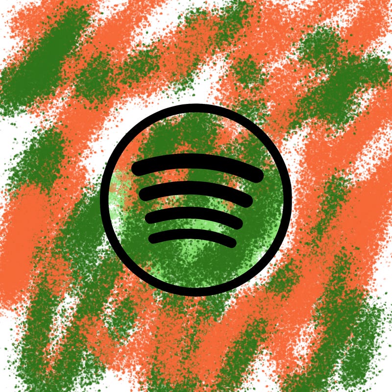 make me a plane like nothing in the background just the of spotify nothing at the back just the logo so i can color it in just the logo nothing else like a plane no no planes or anything else