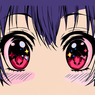 anime eyes