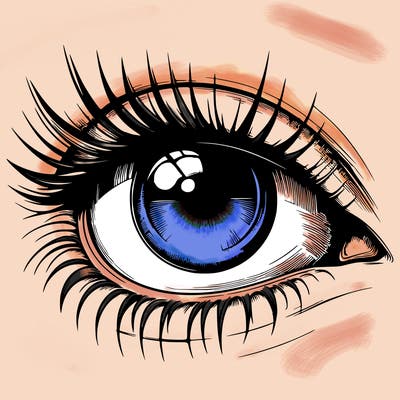 realistic eye