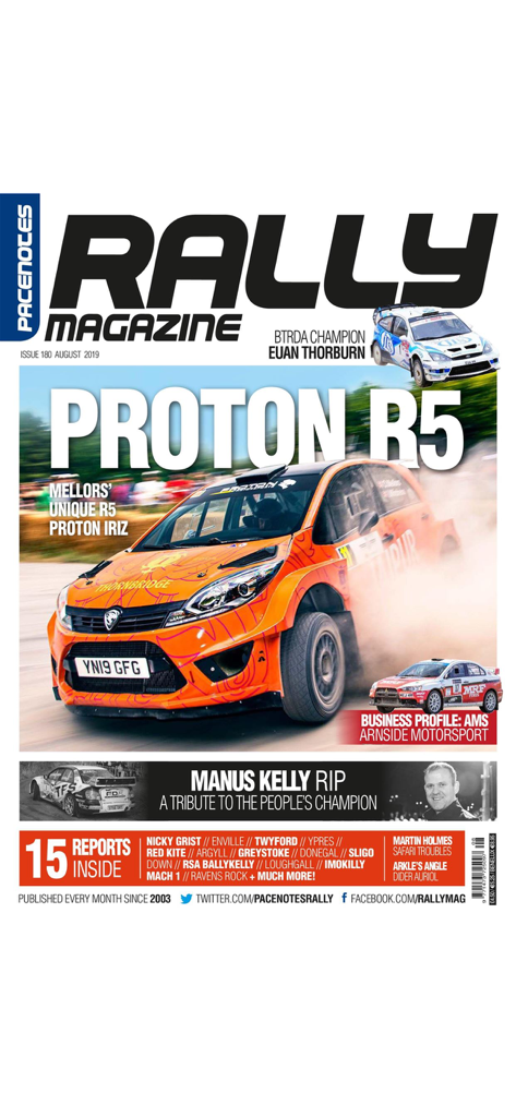 Pacenotes Rally Magazine - Sports App | MWM