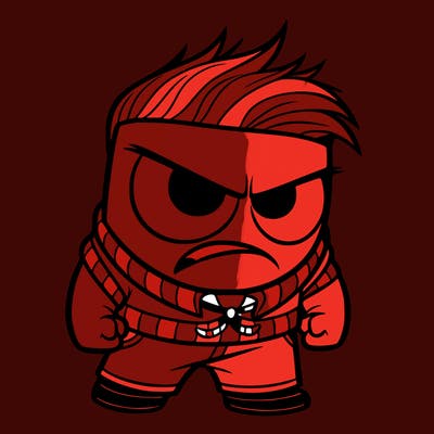 anger from inside out.