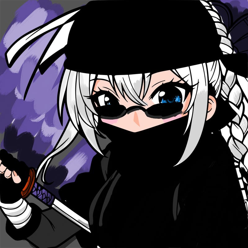 manga girl ninja