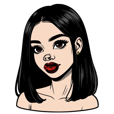 realistic black girl