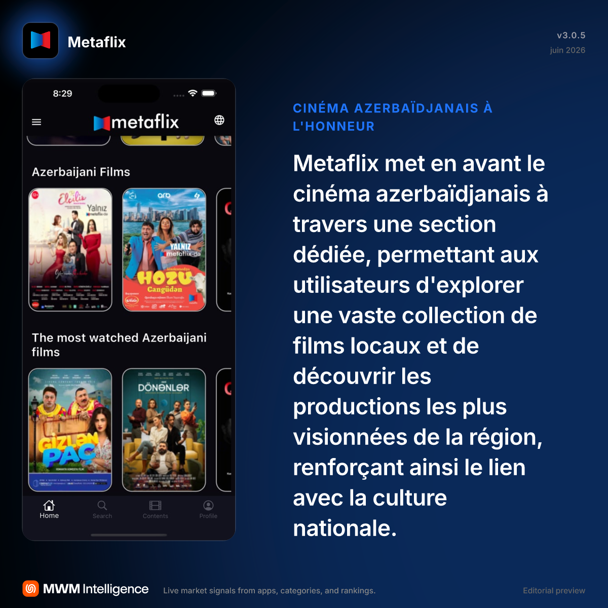 Metaflix - Application Divertissement | MWM