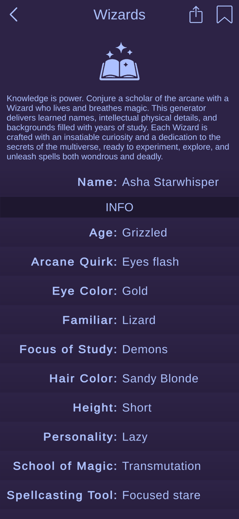 Dungeon Roller | The Ultimate Random RPG World & NPC Generator