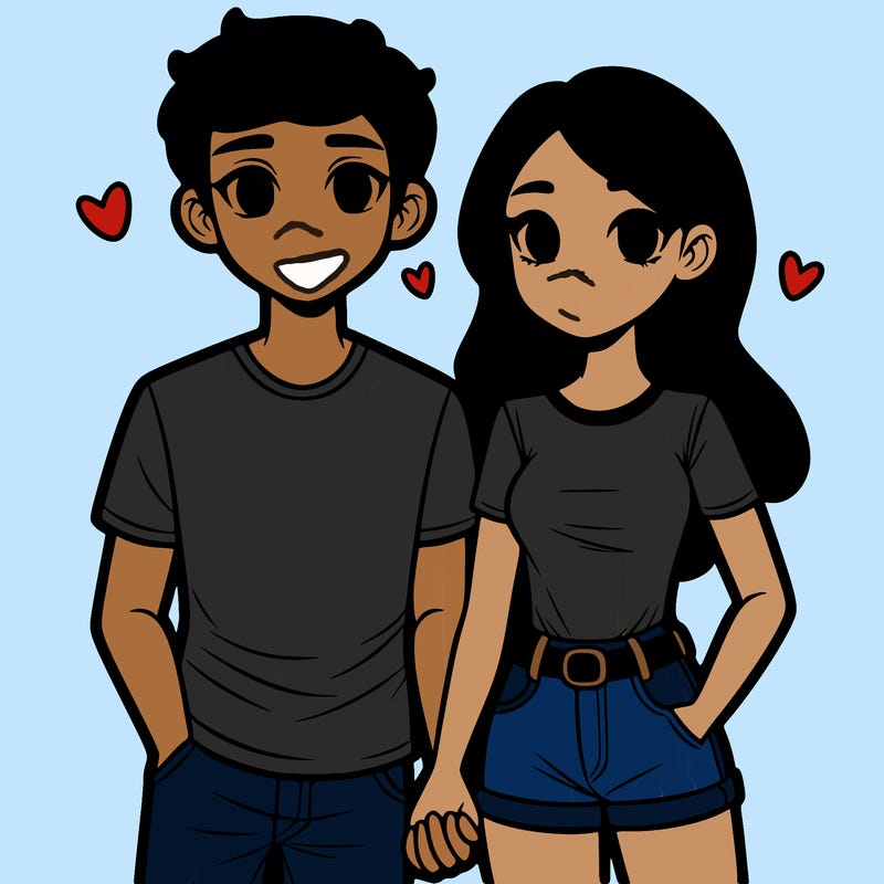 boyfriend and girlfriend