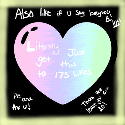 a blank heart