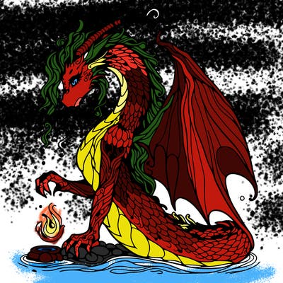 dragon woman