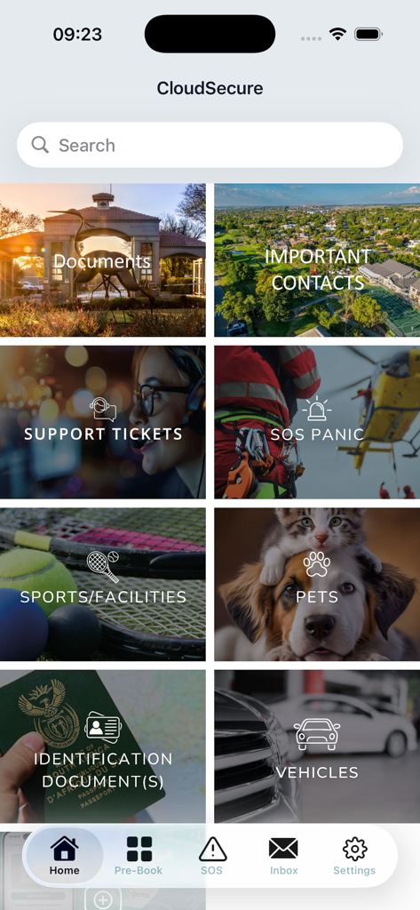 Cloudsell Cloud Secure - ゲート付きコミュニティ管理用のCloudsell Cloud Secureアプリのダッシュボード。
