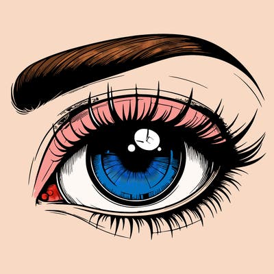 realistic eye