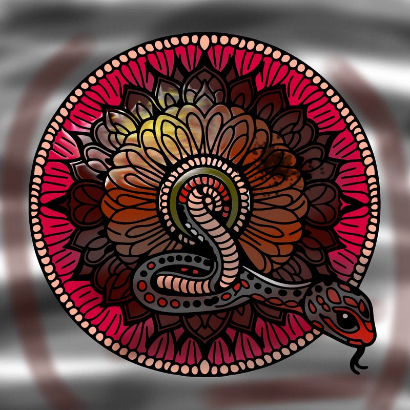 snake mandala