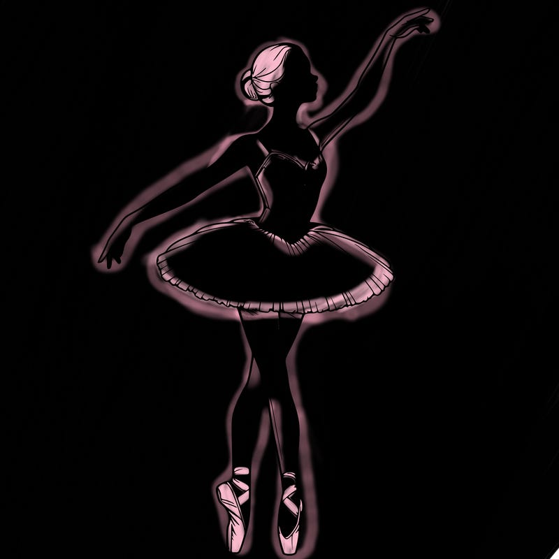 realistic ballerina