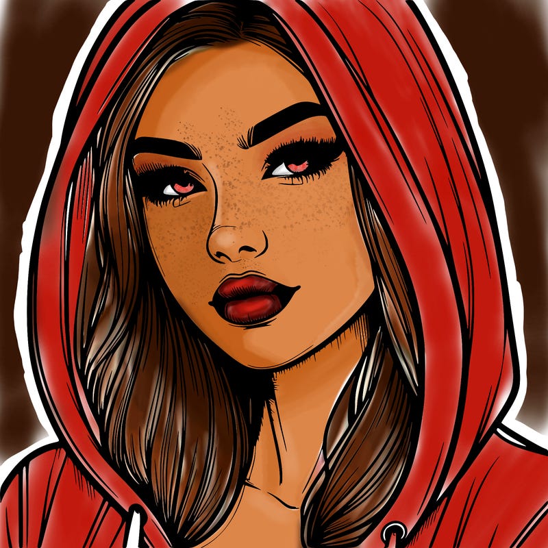 realistic beautiful woman with hoodie