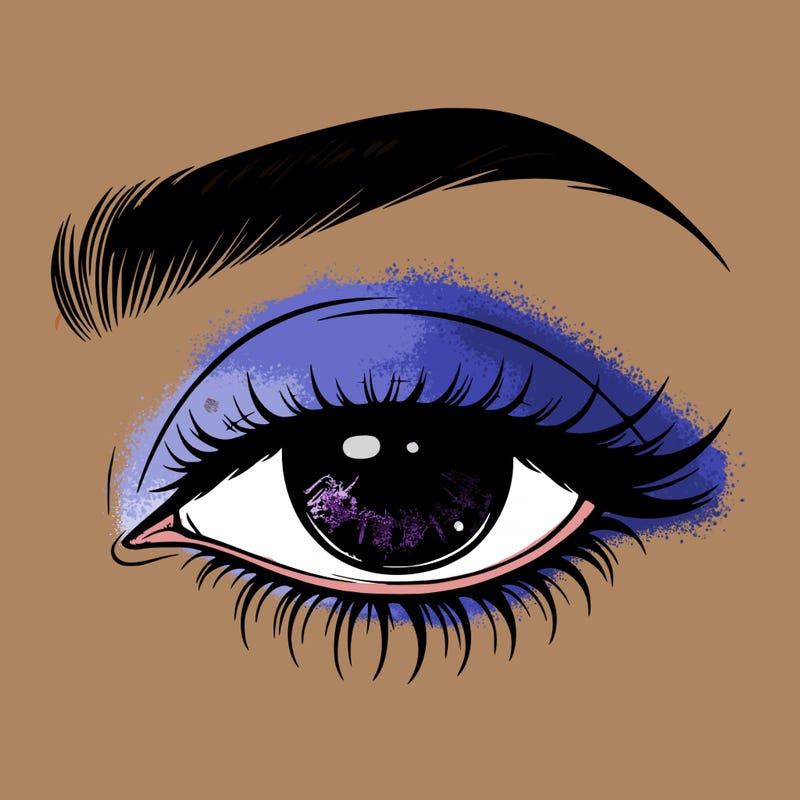 eye closed realistic