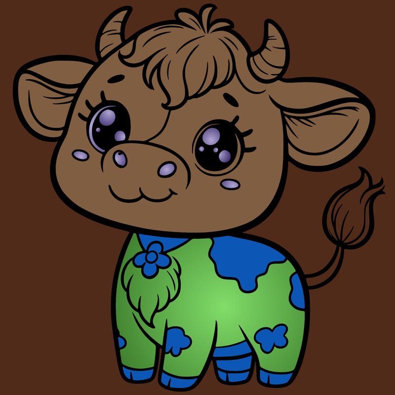 cute cow