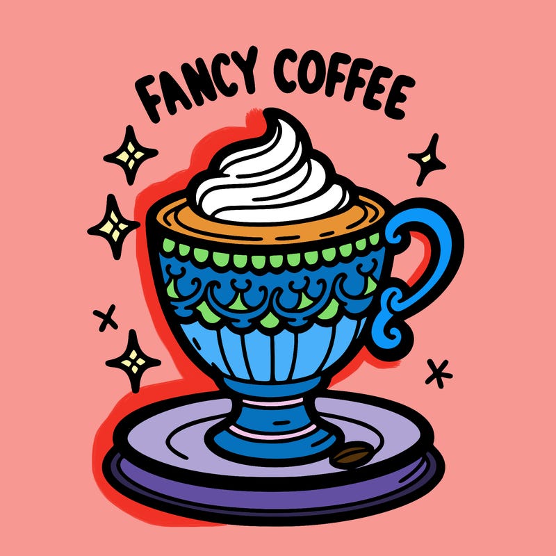 fancy coffee