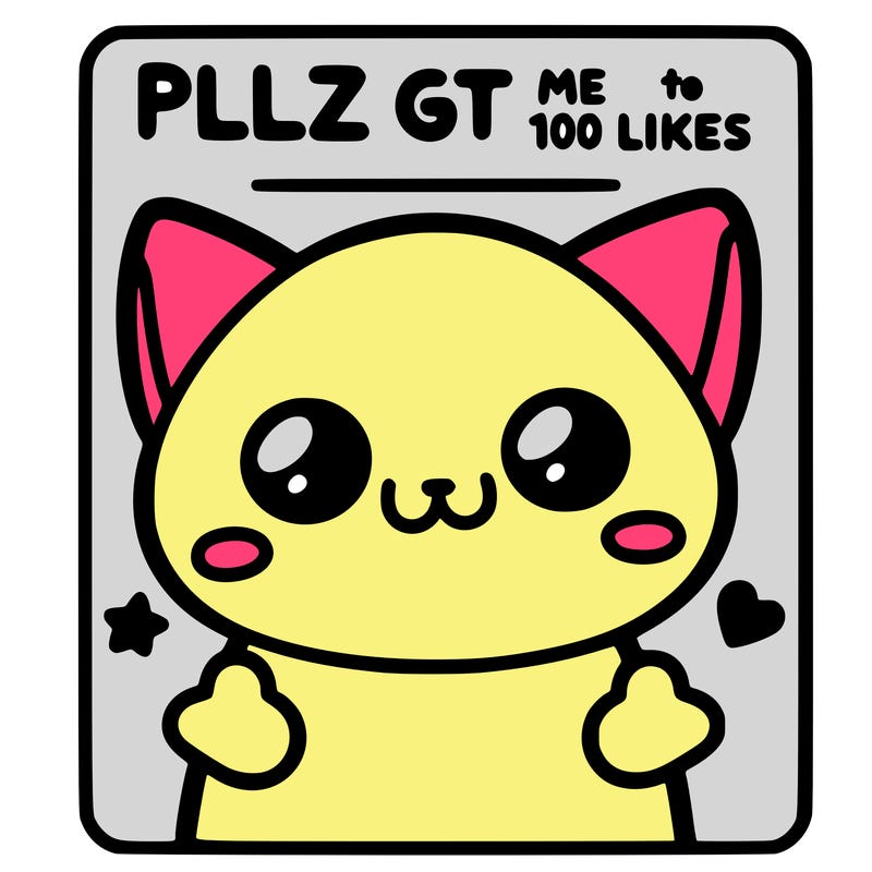 plz git me to 100 likes