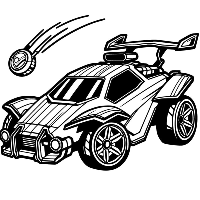 rocket league fennec car