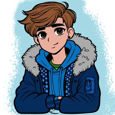stylish teenager