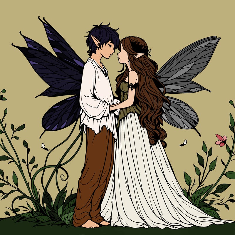 realistic fae couple