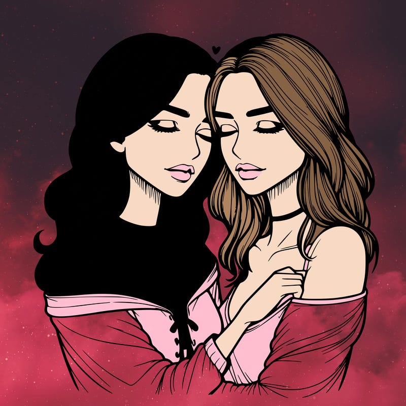 realistic girls in love