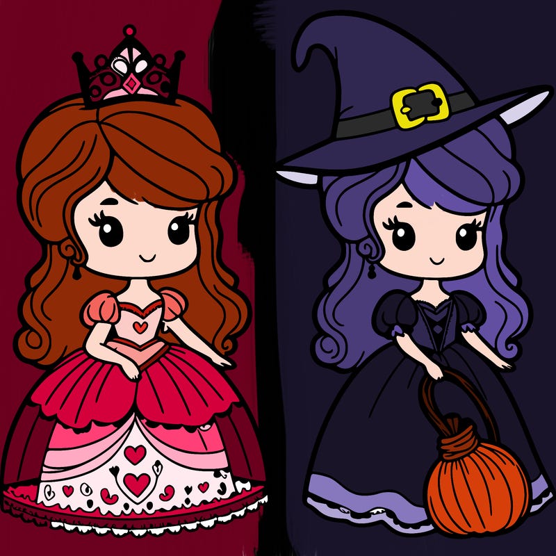 princess as a witch