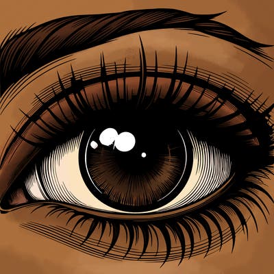 realistic eye