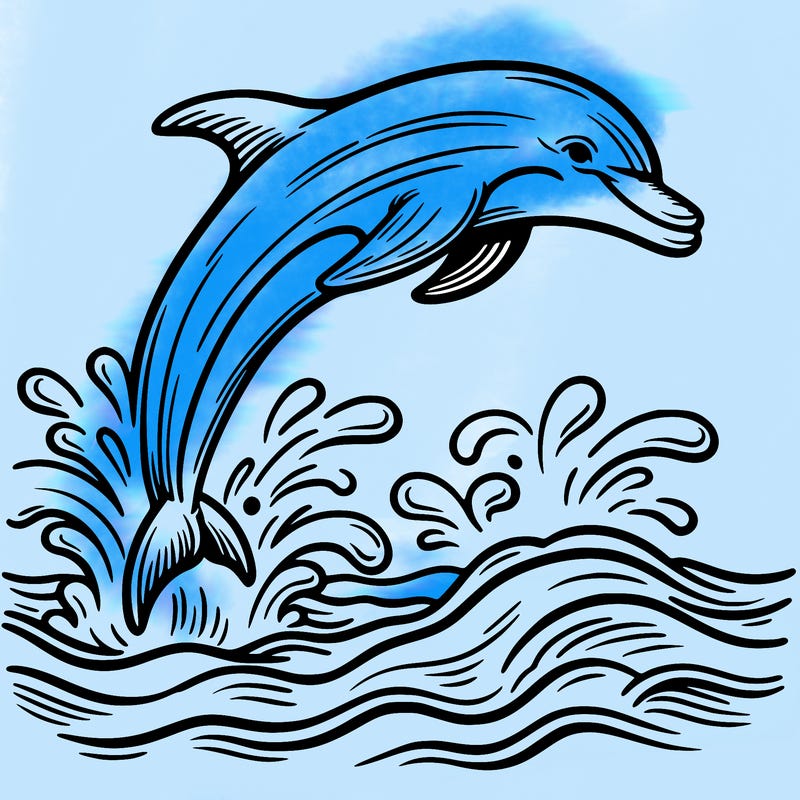 dolphin jumping