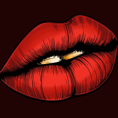 realistic lips