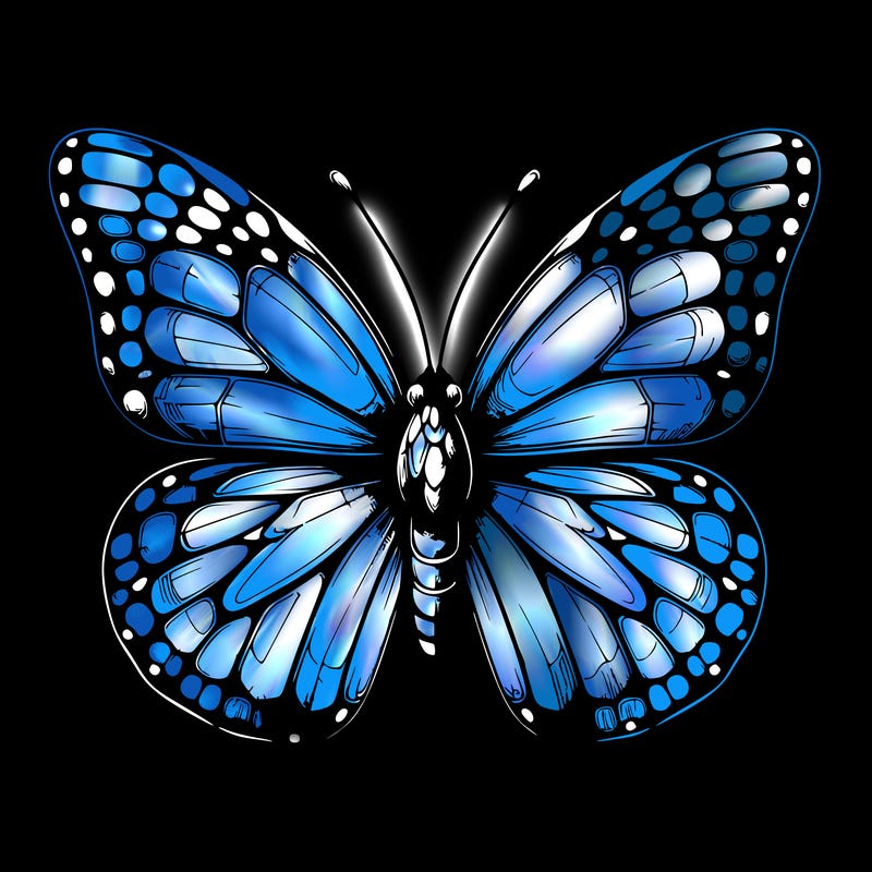 butter fly realistic