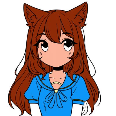 girl with fox ears