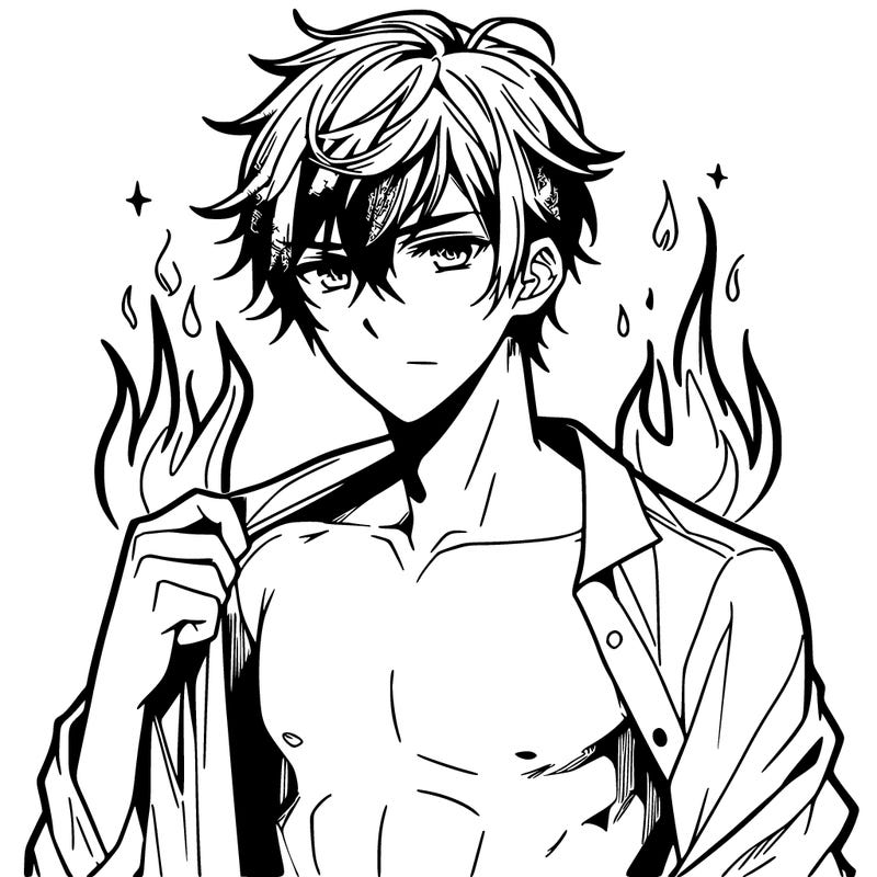 hot anime boy