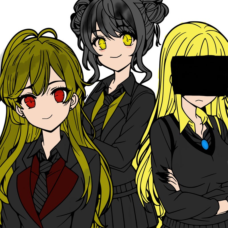 anime girls teenagers