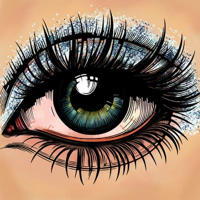 realistic eye