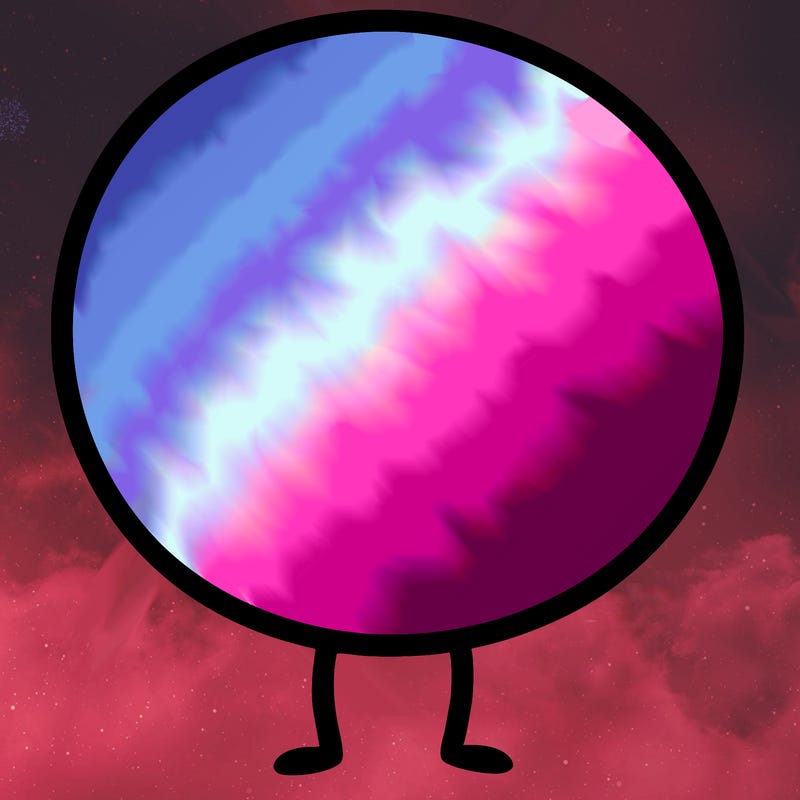 a plain circle with nothing else